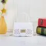 Hollow out jelly bag 2024 ladies handbag pvc small shoulder bag female fashion mini handbags