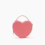OEM ODM Fashion Cross Body Bag Ladies Shoulder Bag Luxury Vegan Leather Heart Shaped Handbag For Women