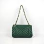 Ready to Ship New Arrival Lady Shoulder Bags V Quilted Stitching Metal Chain Shoulder Sling Bags For Ladies Women Bag