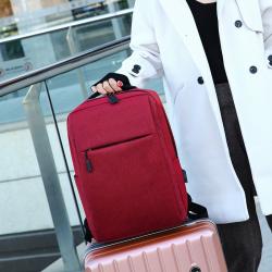Recycled New Fashion Large Capacity Commuter Men's Computer Bag Leisure Simple Travel Multi functional Outdoor Backpack