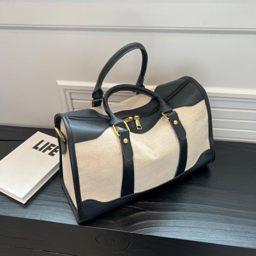 Large Capacity Boston Canvas Bag Ladies Women Fashion Handbags Wholesale Handbag Factory Designer Shoulder Bags