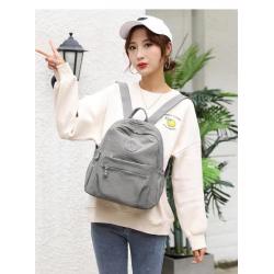 ZR244 New Women's Large Capacity Waterproof Backpack Fashion Light Travel Bag Oxford Canvas Nylon Backpack Trend