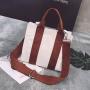 Wholesale Creative New Korean Style Recycled One Shoulder Simple Portable Diagonal Canvas Handbag Women