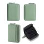 ZF071  Men Retro New Fashionable Head Layer RFID Anti-theft Cowhide Swipe Card Bag Bank Card Document Organ Wallet Woman