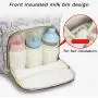 KBW411 2023 New Large-Capacity Mother Backpack Portable Travel Mommy Bag Bottle Diaper Three Sets of Mother and Child Package