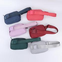38 Colors Fashion Everywhere Designer Waterproof Sports Running Waist Pouch Women Crossbody Fanny Pack Nylon Belt Bag