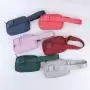 38 Colors Fashion Everywhere Designer Waterproof Sports Running Waist Pouch Women Crossbody Fanny Pack Nylon Belt Bag