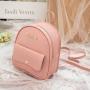 New Fashion Wholesale Women Bag Mini Shoulder Backpack Messenger Bag with Zipper Bolsos Pu Leather Custom Pure Color OEM Striped