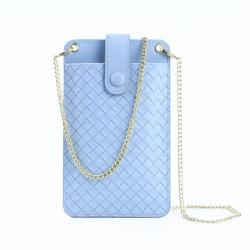 Phone bag for women Fashionable Mini Mobile Phone Bag Ladies' Solid Color Joker Chain Portable Shoulder Messenger Bag