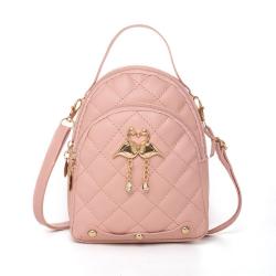Hot Selling New Pu Leather Women's Backpack 2023 Wholesale Large Capacity Zipper Shoulder Bag for Women