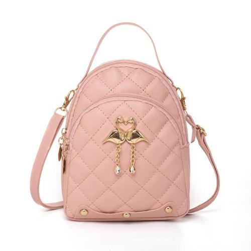 Hot Selling New Pu Leather Women's Backpack 2023 Wholesale Large Capacity Zipper Shoulder Bag for Women
