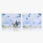 Custom Logo Printing Mini Front Pocket Wallet Credit Card Holder Slim RFID Blocking Sleeves Credit Card Protector