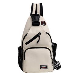 ZR533 New Fashion Unisex Chest Bag Wholesale Single Shoulder Unisex Bag Oxford Cloth Earphone Hole Portable Side Bag Waterproof
