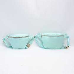 Custom OEM Durable Portable Women Zipper Nylon Fanny Pack Cellphone Belt Bag Chest Bag Waterproof Small Travel Waist Bum Bag