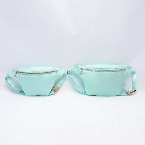 Custom OEM Durable Portable Women Zipper Nylon Fanny Pack Cellphone Belt Bag Chest Bag Waterproof Small Travel Waist Bum Bag