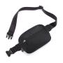 Custom Luxury Designer PU Leather Durable Mini Sports Bum Fanny Pack Waist Belt Bag With Adjustable Strap
