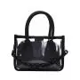 High Quality Transparent Ladies Shoulder Tote Bag PVC Crossbody Clear Women Hand Bag