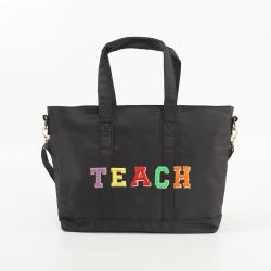 Keymay Usa Warehouse Free Shipping 5 Colors Waterproof Large Nylon Tote Bag Travel Bag Classic Handbag Organizer Tote Purses