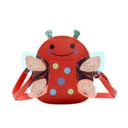 Cute little bee shape PU small carry mini bags kids shoulder bag handbag crossbody for children