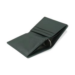 Anti theft smart leather wallet slim bifold men wallet rfid blocking leather men wallet
