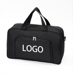 Custom logo large capacity lightweight casual travel carry on luggage bag short distance crossbody sports fitness travel bag