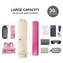 Women Multifunctional Black Can Yoga Mat Storage Bag Carrier Yoga Mat  Backpack with Adjustable Strap