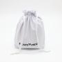 Eco- Friendly Square Bottom Canvas Drawstring Shoe Clothing Packaging Shopping Dust Bag White Cotton Canvas Gift Cosmetic Pouch