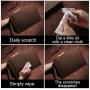 New Style Retro Leather Wallet Zip Purse Card Case Multifunction Wallet For Men