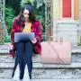 LOVEVOOK 2022 Laptop Bag for Women 15.6 inch Laptop Case Sleeve 4 Compartments Cute Computer Briefcase work travel laptop bags