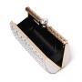 Custom Wedding Purse Crystal Clutches Luxury Small Evening Bag Rhinestone Colorful Diamond Purse Bling Party Shoulder Bag