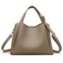 sac tendance 2024 Design Temperament Woman Shoulder Slanting Crossbody Bag Large Capacity Soft Leather Bucket Ladies Handbag