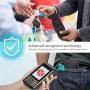 Factory Supply RFID Blocking Pop Up Wallet with Magnetic Removable Leather Card Holder Aluminum Metal Case