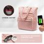 LOVEVOOK Laptop Backpack for Women 15.6 inch Quilted Tote Backpacks Cute Computer Work School Teacher Travel Backpack Bag Purse