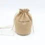 Free Sample Round Bottom Drawstring Jute Burlap Candle Wine Gift Packaging Pouch Custom Logo Perfume Cosmetic Bags
