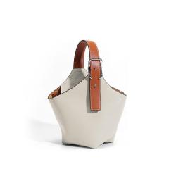 Customized Designs Bucket Bag Real Leather Luxury Ladies Shoulder Bag Small Women Hand bags