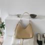 Fashion Factory Outlet Korean Bags Large Capacity Women Simple Underarm Shoulder Bag Ladies PU Leather Hand Bags