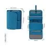 Hanging Roll-Up Makeup Bag Toiletry Kit Travel Organizer for Women Men Removable Storage Bags