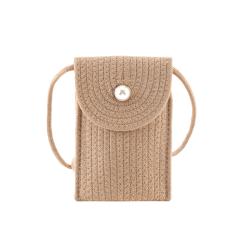 Wholesale Cheap Price Fashion Girls Purse Mini Handbags Latest Trendy Women Crossbody Straw Bag