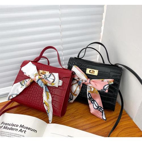 Surprise Price Crocodile Scarf Women's Handbags 2024 Korean Fashion Shoulder Crossbody Bag