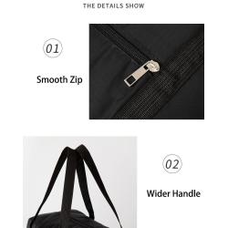 ZF111 New Leisure Travel Bag Man Oxford Cloth Waterproof Handbag Woman Wear-resistant Pressure Clothing Storage Bag