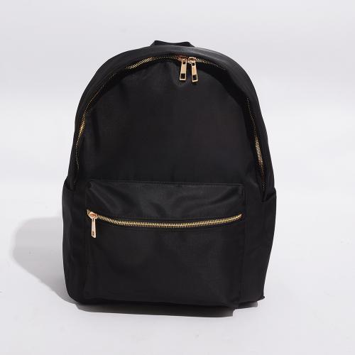Keymay Wholesale Stock Nylon Waterproof Zipper Kids Bag School Boy Backpack Custom Logo Youth School Backpack