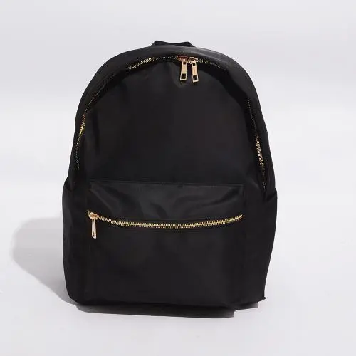 Keymay Wholesale Stock Nylon Waterproof Zipper Kids Bag School Boy Backpack Custom Logo Youth School Backpack