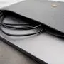 Branded leather protective laptop sleeve customized magnetic laptop notebook case tablet sleeve