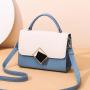 CCF368 Bags For Girls Women Handbag Korean Fashion Mini Diagonal Lady Bag Solid Color Crystal Women Shoulder Sling Crossbody Bag