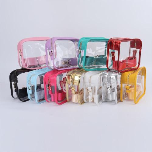 Keymay Hot Sale RTS Fast Shipping Concert Stadium Approved Waterproof Clear Crossbody Bag Fashion Purses Clear Game Day Bag