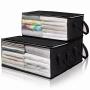 SN020 Hot Sell Non Woven Fabric Storage Bag Waterproof Foldable Clear Window Organizer High Quality Storage Box