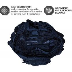 Gelory Big Mesh Mummy Backpack For Wet Swimming Gym and Workout Gear