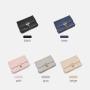 SUSEN CHRISBELLA ODM OEM New Arrival 2024 hot sale wholesale genuine leather custom logo short fasion wallet coin purse