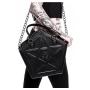 Custom design comic style women shoulder bag gothic pentacle embossed customized Ita cute spooky bag