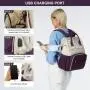Lovevook 2024 14 15.6 17 inch Large Cute Laptop Backpack for Women Oxford Waterproof Travel School Work Bag Luxury Lady Backpack